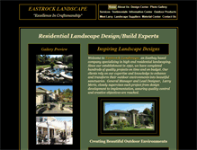 Tablet Screenshot of eastrocklandscape.com